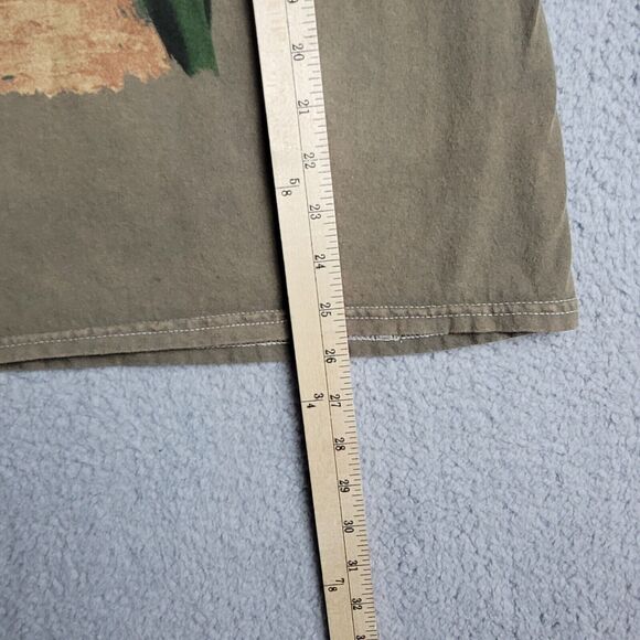 Easy E Tee Shirt Graphic Crew Neck Short Sleeve Express Yourself Brown Size M - Picture 5 of 7